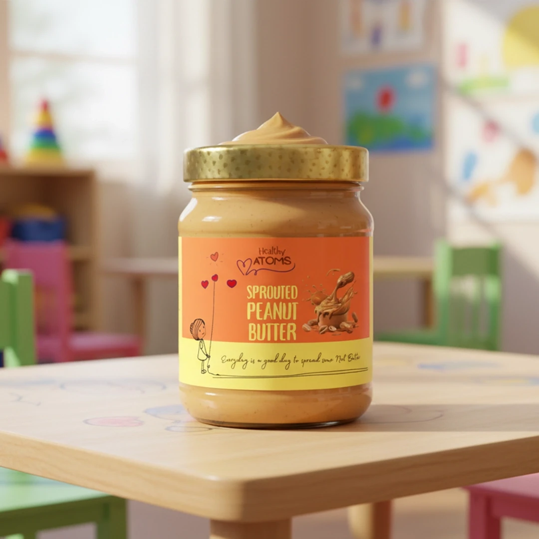 Sprouted Peanut Butter + Date Powder